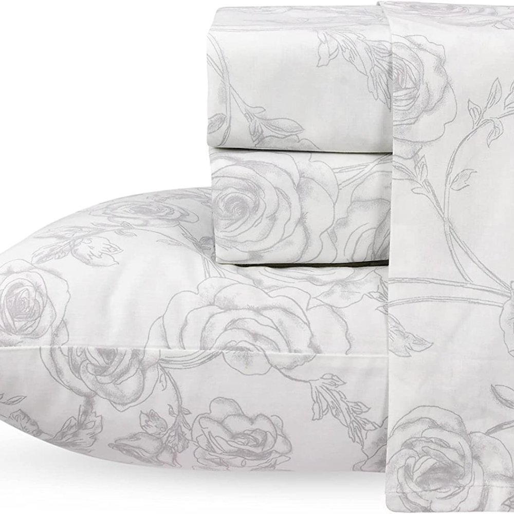 New 4 Piece 100% Cotton Sheet Set - Picture 8 of 9